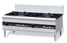 P-OFR-6-DB مشعل گازی باز 6 برد گازی به سبک چینی با ایستگاه
