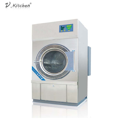 ماشین لباسشویی تجاری 50 ساعته کاملاً بسته PLC کنترل رایانه ای