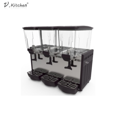550W Hotel Bar Equipment 15L * 2 Double Tank Juice Disenser